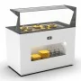 SAYL - Buffet froid avec plaque froide P. 15 mm L. 1300 mm avec étagère de service avant