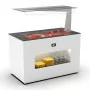 SAYL - Buffet froid ventilé 3x GN 1/1 P. 150 mm avec anti-postillon à droite