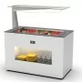 SAYL - Buffet froid ventilé 3x GN 1/1 P. 150 mm avec anti-postillon à gauche