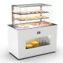 SAYL - Buffet froid ventilé 3x GN 1/1 P. 150 mm avec vitrine espace plat avant