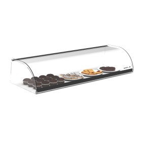 SAYL - Vitrine d'exposition neutre SIMPLY 840x380x170 mm