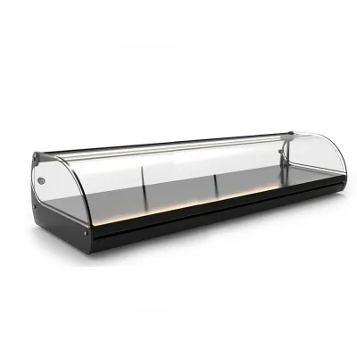 SAYL - Vitrine neutre à poser CLASSIC 1P éclairage LED L. 1190 mm