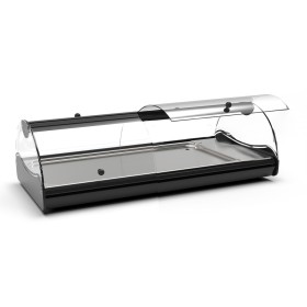 SAYL - Vitrine neutre à poser SELF-SERVICE éclairage LED L. 840 mm