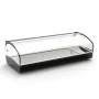 SAYL - Vitrine neutre à poser SHARK 1P éclairage LED L. 840 mm