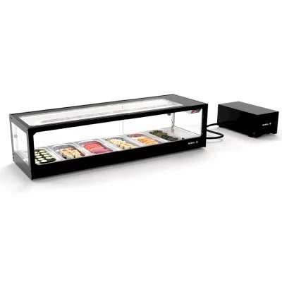 SAYL - Vitrine à sushi LOGIC groupe à distance 6x GN 1/3