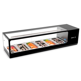 SAYL - Vitrine à sushi LOGIC refroidissement à double ventilation 6x GN 1/3