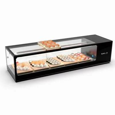 SAYL - Vitrine à sushi LOGIC refroidissement à double ventilation L. 1320 mm