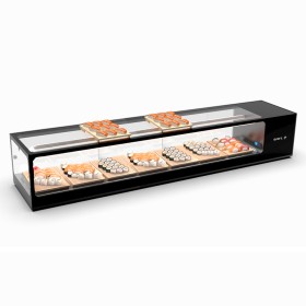 SAYL - Vitrine à sushi LOGIC refroidissement à double ventilation L. 1680 mm