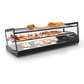 SAYL - Vitrine à tapas KUBE groupe compact 2 étagères L. 970 mm