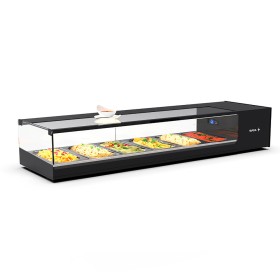 SAYL - Vitrine à tapas LOGIC TAPAS moteur à droite 6x GN 1/3