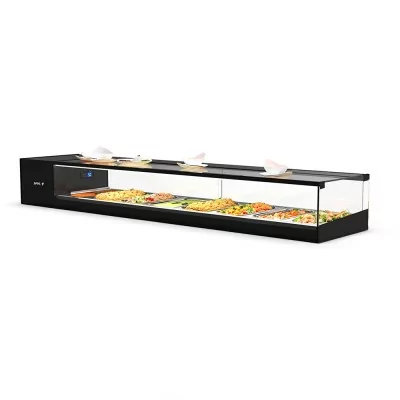 SAYL - Vitrine à tapas LOGIC TAPAS moteur à gauche 8x GN 1/3