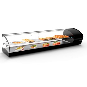 SAYL - Vitrine réfrigérée à tapas SHARK 2P groupe compact étagère L. 1680 mm