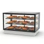 SAYL - Vitrine chauffante encastrable INTEGRA DROP-IN chaleur sèche 3 étages accès arrière L. 1000 mm