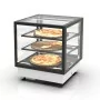 SAYL - Vitrine chauffante encastrable INTEGRA DROP-IN chaleur sèche 3 étages accès arrière L. 600 mm