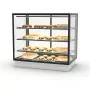 SAYL - Vitrine chauffante encastrable INTEGRA DROP-IN chaleur sèche 4 étages accès arrière L. 1000 mm