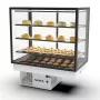 SAYL - Vitrine chauffante encastrable INTEGRA DROP-IN chaleur sèche 4 étages libre-service L. 1000 mm