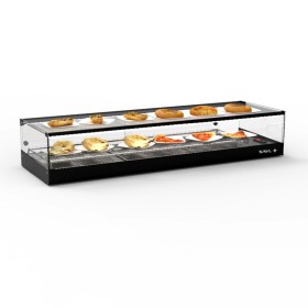 SAYL - Vitrine chauffante LOGIC TAPAS chaleur sèche éclairage LED L. 1190 mm