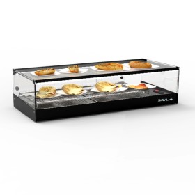 SAYL - Vitrine chauffante LOGIC TAPAS chaleur sèche éclairage LED L. 840 mm