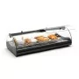 SAYL - Vitrine chauffante SELF-SERVICE chaleur sèche éclairage LED L. 840 mm