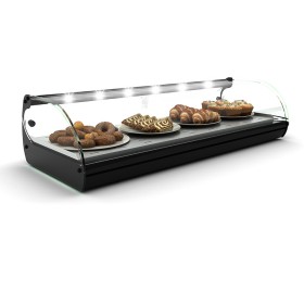 SAYL - Vitrine chauffante standard CLASSIC 1P chaleur sèche L. 840 mm