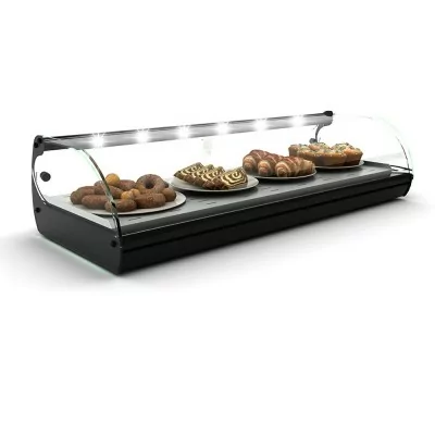 SAYL - Vitrine chauffante standard CLASSIC 1P chaleur sèche L. 840 mm