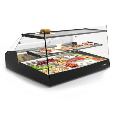 SAYL - Vitrine réfrigérée de présentation à poser LOMA 3x GN 1/1