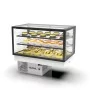 SAYL - Vitrine réfrigérée encastrable INTEGRA DROP-IN 3 étages accès arrière L. 1000 mm