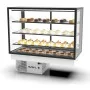 SAYL - Vitrine réfrigérée encastrable INTEGRA DROP-IN 4 étages accès arrière L. 1200 mm