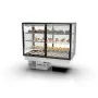 SAYL - Vitrine réfrigérée encastrable INTEGRA DROP-IN 4 étages portes battantes L. 1200 mm