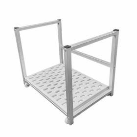 L2G - Rayonnage sous plonge roulant 1 niveau 1184x480 mm charge maxi 120 kg