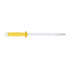 L2G - Fusil de boucher mèche ovale manche plastique jaune L. 300 mm
