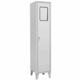 L2G - Armoire à linge sale sur pieds avec trappe 