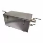 L2G - Bac à graisse inox 304 14 L capacité de 30 couverts 4 pieds réglables fourni avec panier