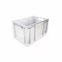 L2G - Bac gerbable blanc parois et fond pleins 63 L