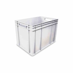 L2G - Bac gerbable blanc parois et fond pleins 80 L