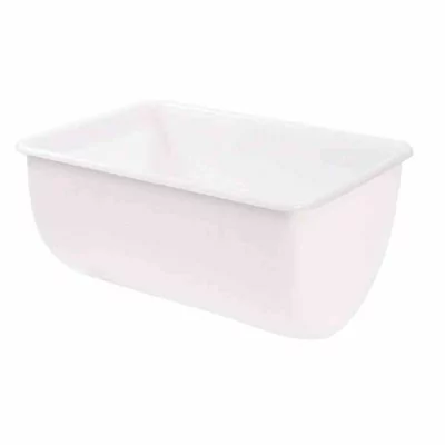 L2G - Patière demi-cylindrique 220 L en polyéthylène basse densite