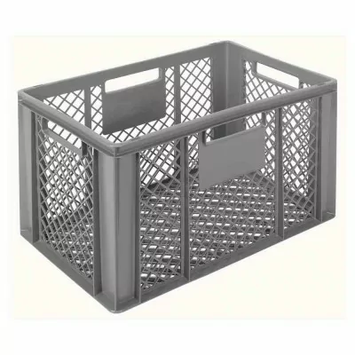 L2G - Bac de manutention gris ajouré 600x400x350 mm 73 L