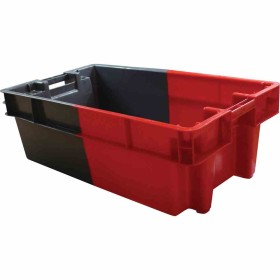 L2G - Bac long gerbable et emboitable rouge/gris 66 L 