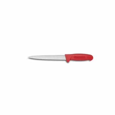 L2G - Couteau à dénerver L. 200 mm manche rouge