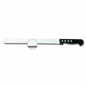 L2G - Couteau à genoise 310 mm dents fines manche noir 4 rivets
