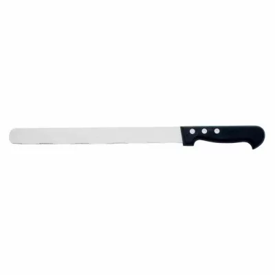 L2G - Couteau à pâte feuilletée manche noir L. 300 