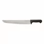 L2G - Couteau à poisson cranté manche noir surmoule L. 420 mm