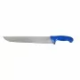 L2G - Couteau à poisson microdente lame L. 330 mm manche bleu surmoule
