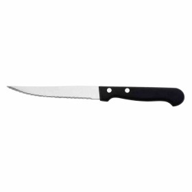 L2G - Couteau à steack micro-dente - manche noir L. 100