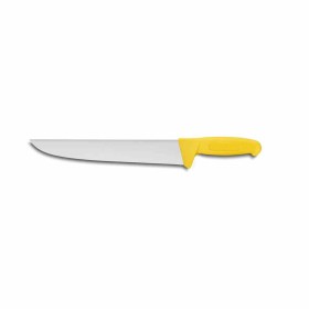 L2G - Couteau boucher lame 280mm couleur jaune 