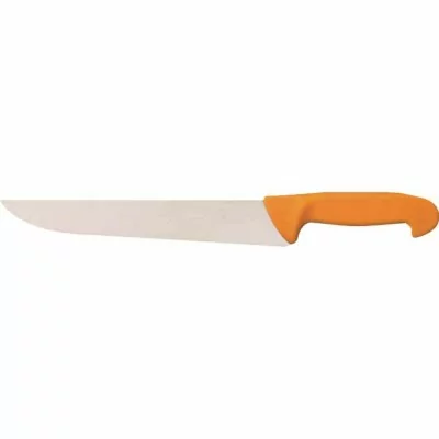 L2G - Couteau boucher lame 31cm manche grillon jaune