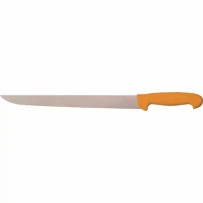 L2G - Couteau boucher victorinox manche jaune lame flexible L. 310 mm