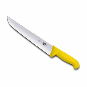 L2G - Couteau boucher victorinox manche jaune surmoule L. 360 mm