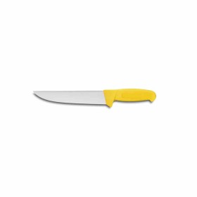 L2G - Couteau de boucher L. 200 mm manche jaune