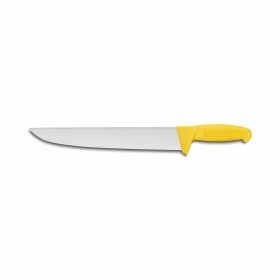 L2G - Couteau de boucher L. 350 mm manche jaune